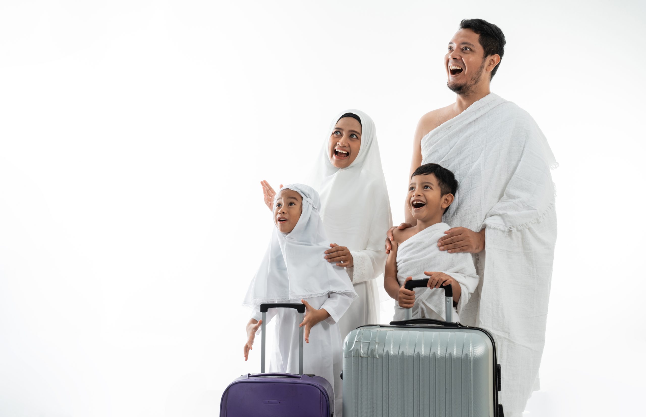 Umroh dengan Seragam Print Sublim